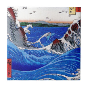 Azulejo De Cerámica Mar, 歌川広重 de Hiroshige