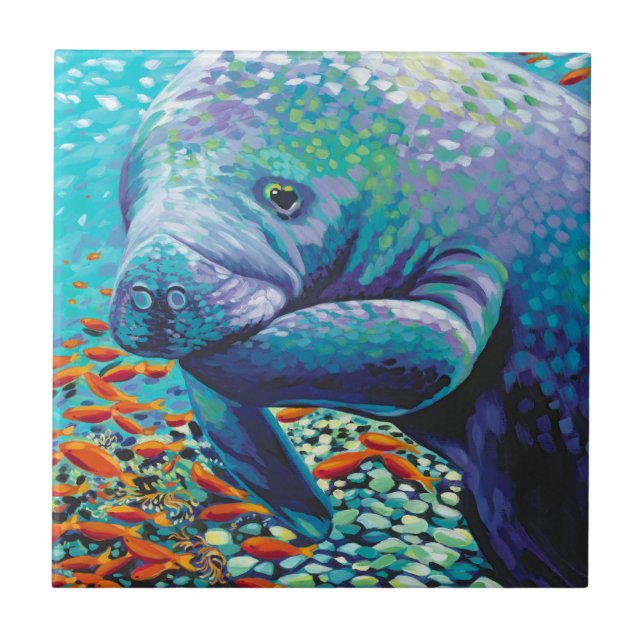 Azulejo De Cerámica Mar Amor (Frente)