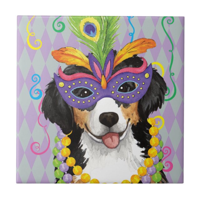Azulejo De Cerámica Mardi Gras Berner (Frente)