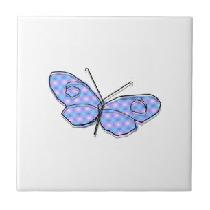 Azulejo De Cerámica Mariposa cósmica