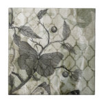 Azulejo De Cerámica Mariposas árabes<br><div class="desc">Mariposas e insectos</div>