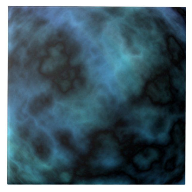 Azulejo De Cerámica Mármol azul de imitación (Frente)