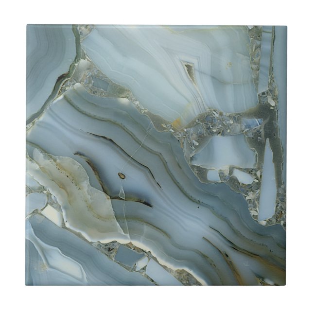 Azulejo De Cerámica Mármol y cristal (Frente)