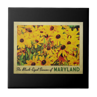 Azulejo De Cerámica Maryland Black Eyed Susans