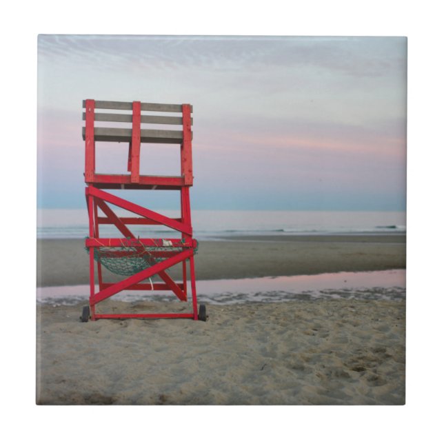 Azulejo De Cerámica Massachusetts, Gloucester, Good Harbour Beach (Frente)