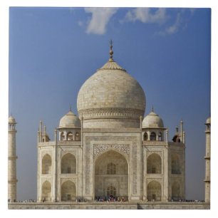 Azulejo De Cerámica mausoleo del Taj Mahal / Agra, India