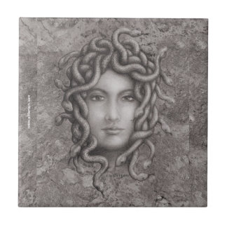 Azulejo De Cerámica Medusa
