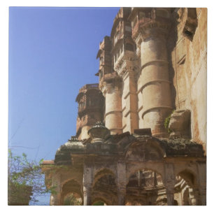 Azulejo De Cerámica Meherangarh, el Fuerte Majestic, Jodhpur,