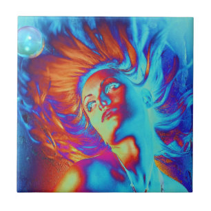 Azulejo De Cerámica Mermaid