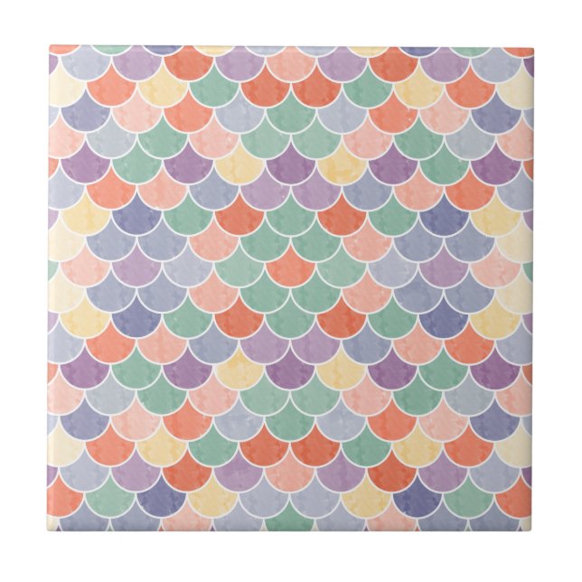 Azulejo De Cerámica Mermaid XII (Frente)