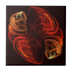 Azulejo De Cerámica Metamorphosis Resumen mosaico de arte