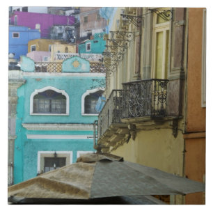 Azulejo De Cerámica México, Guanajuato. Surtido densamente empaquetado
