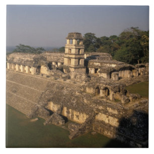 Azulejo De Cerámica México, provincia de Chiapas, Palenque, El Palaci