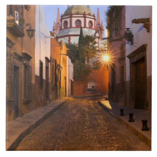 Azulejo De Cerámica México, San Miguel de Allende. Temprano en la maña