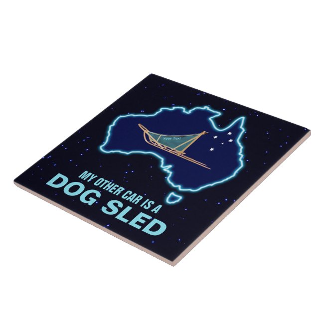 Azulejo De Cerámica Mi Otro Coche Es Un Camión De Perro - Australia (Lado)