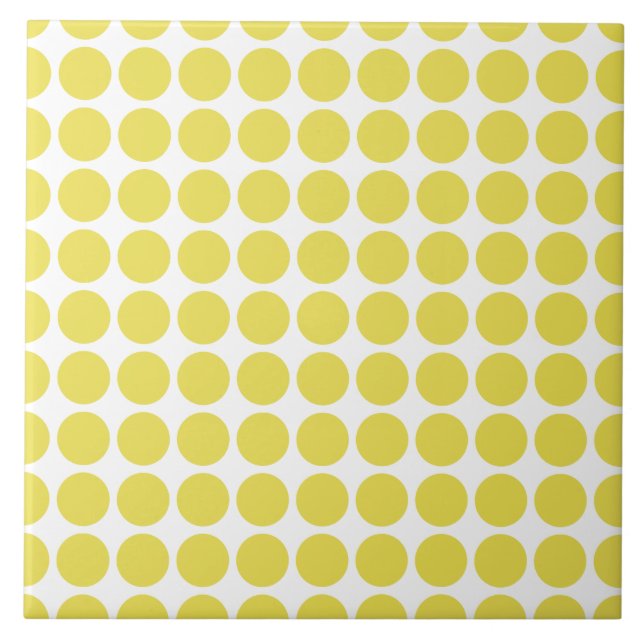 Azulejo De Cerámica Mini Polka Dots Tile (Frente)