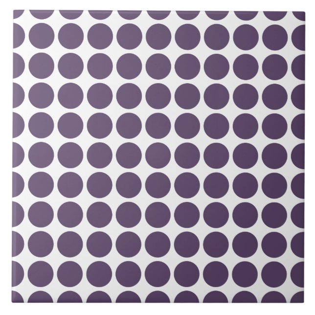 Azulejo De Cerámica Mini Polka Dots Tile (Frente)