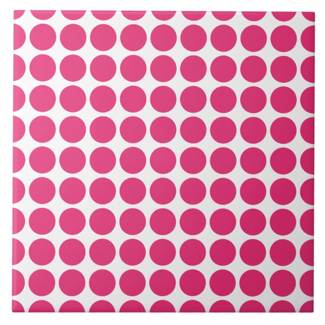 Azulejo De Cerámica Mini Polka Dots Tile (Frente)