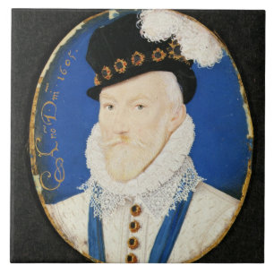 Azulejo De Cerámica Miniatura de señor Howard de Effingham