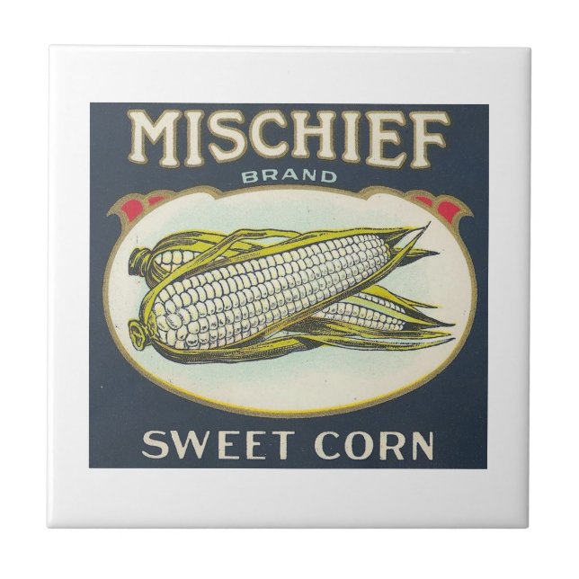 Azulejo De Cerámica Mischief Sweet Corn (Frente)