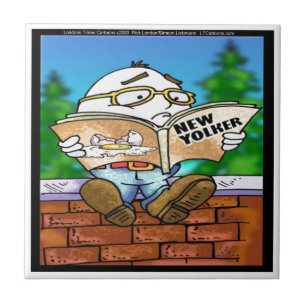 Azulejo De Cerámica Misterio De Humpty Dumpty Rick London Regalos
