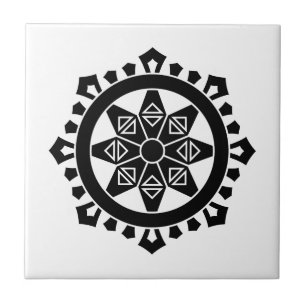 Azulejo De Cerámica Miyake dharma charka