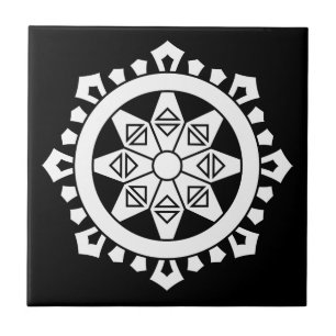 Azulejo De Cerámica Miyake dharma charka