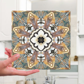 Azulejo De Cerámica Moda de la naturaleza del mosaico de la flor del d