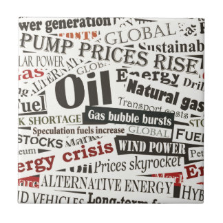 Azulejo De Cerámica Moda del periódico