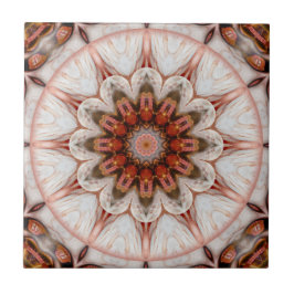 Azulejo De Cerámica Moda Rosa de oro Feather Tile Floral Geométrica