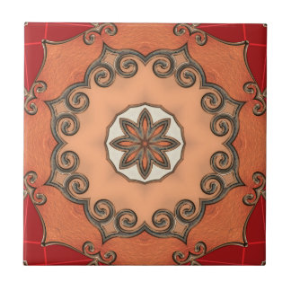 Azulejo De Cerámica Moda Tile de diseño florístico romántico