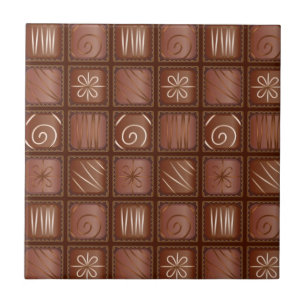 Azulejo De Cerámica Modelo del chocolate