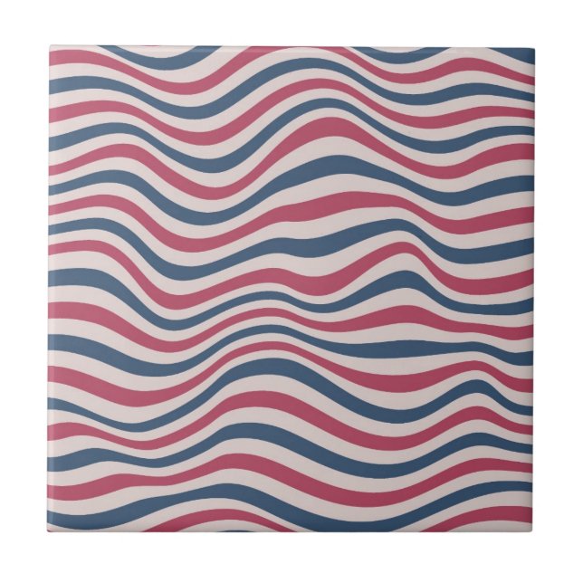 Azulejo De Cerámica Modelo rayado 2 (Frente)