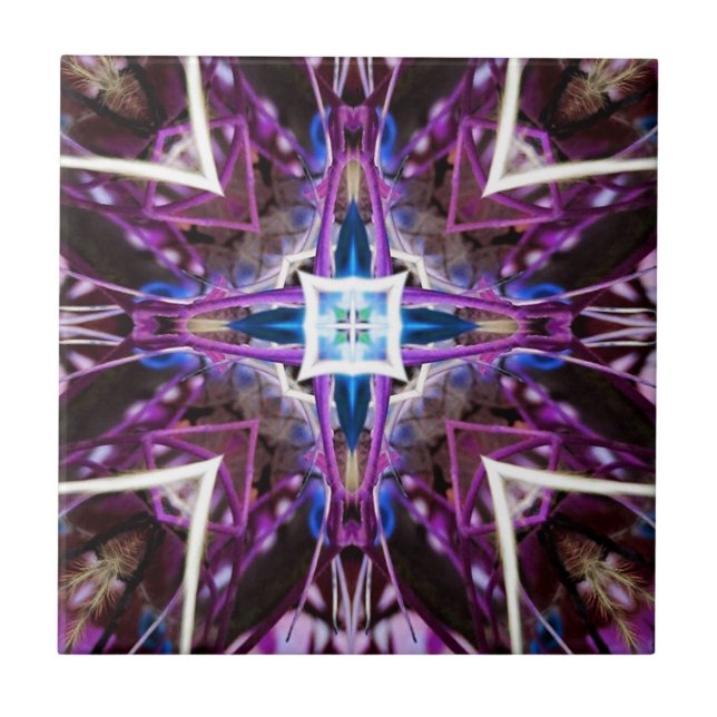 Azulejo De Cerámica Modelo rosado (Frente)