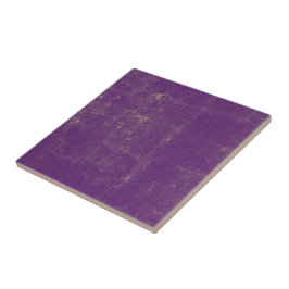 Azulejo De Cerámica Modelo texturizado violeta púrpura del Grunge