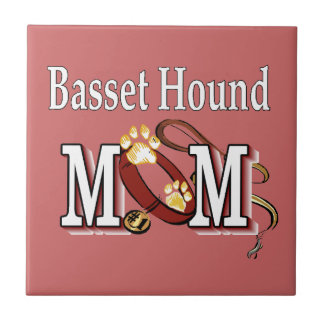 Azulejo De Cerámica MOM de perro heliano basset