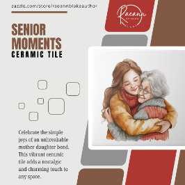 Azulejo de Cerámica Momentos de la Tercera Edad Dí