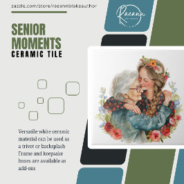 Azulejo de Cerámica Momentos de la Tercera Edad Dí