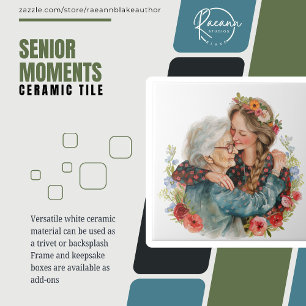 Azulejo de Cerámica Momentos de la Tercera Edad Dí