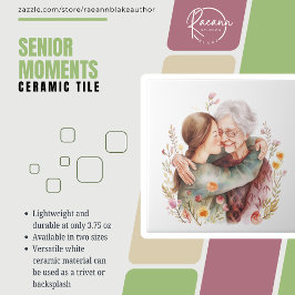 Azulejo de Cerámica Momentos de la Tercera Edad Dí