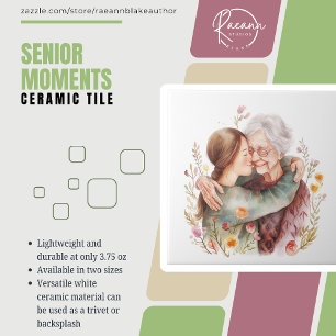 Azulejo de Cerámica Momentos de la Tercera Edad Dí