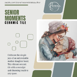 Azulejo de Cerámica Momentos de la Tercera Edad Dí