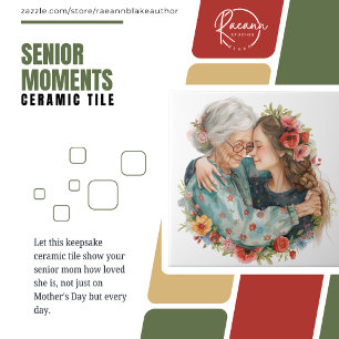 Azulejo de Cerámica Momentos de la Tercera Edad Dí