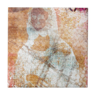 Azulejo De Cerámica Mona