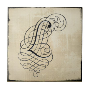 Azulejo De Cerámica mongram "que" tejo