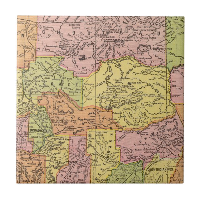 Azulejo De Cerámica Montana (Frente)