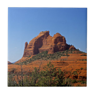 Azulejo De Cerámica Montañas de Sedona
