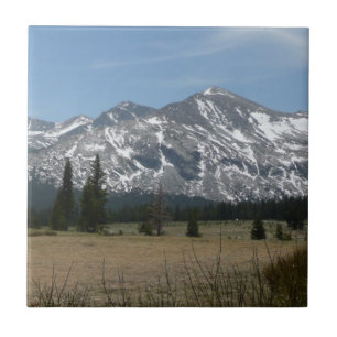 Azulejo De Cerámica Montañas Sierra Nevada I desde Yosemite