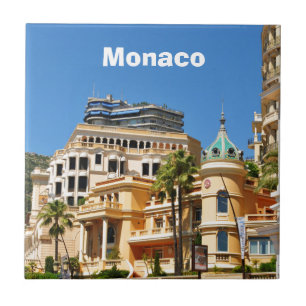 Azulejo De Cerámica Monte Carlo en Mónaco