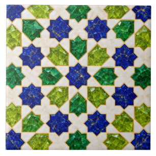 Azulejo de cerámica Moroccan Zellige